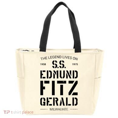 S.S. Edmund Fitzgerald Tote Bag