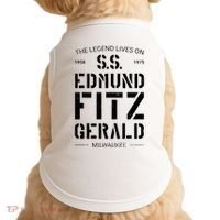 S.S. Edmund Fitzgerald Doggie Tank thumb 0