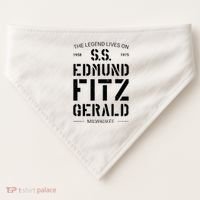 S.S. Edmund Fitzgerald USA-Made Doggie Bandana thumb 0