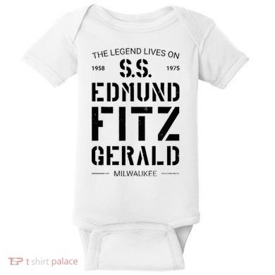 S.S. Edmund Fitzgerald Baby Bodysuit