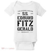 S.S. Edmund Fitzgerald Baby Bodysuit thumb 0