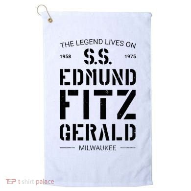 S.S. Edmund Fitzgerald Golf Towel