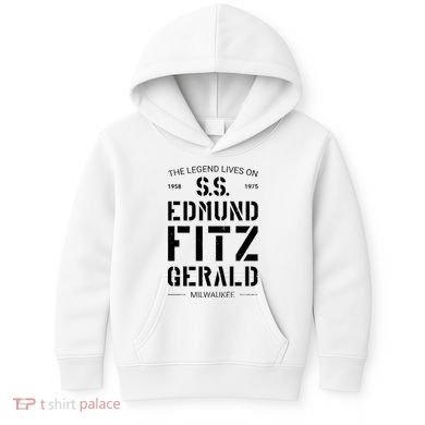 S.S. Edmund Fitzgerald Kids Hoodie