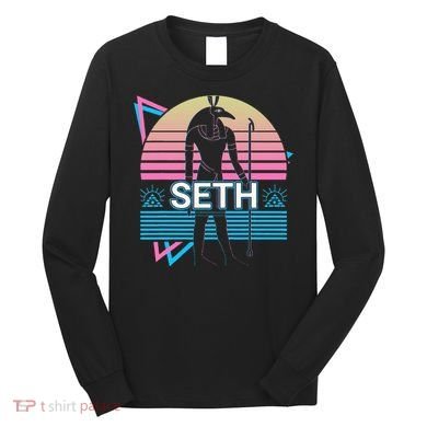 Seth Egyptian God Ancient Egypt Long Sleeve Shirt
