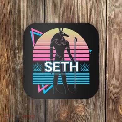 Seth Egyptian God Ancient Egypt Coaster