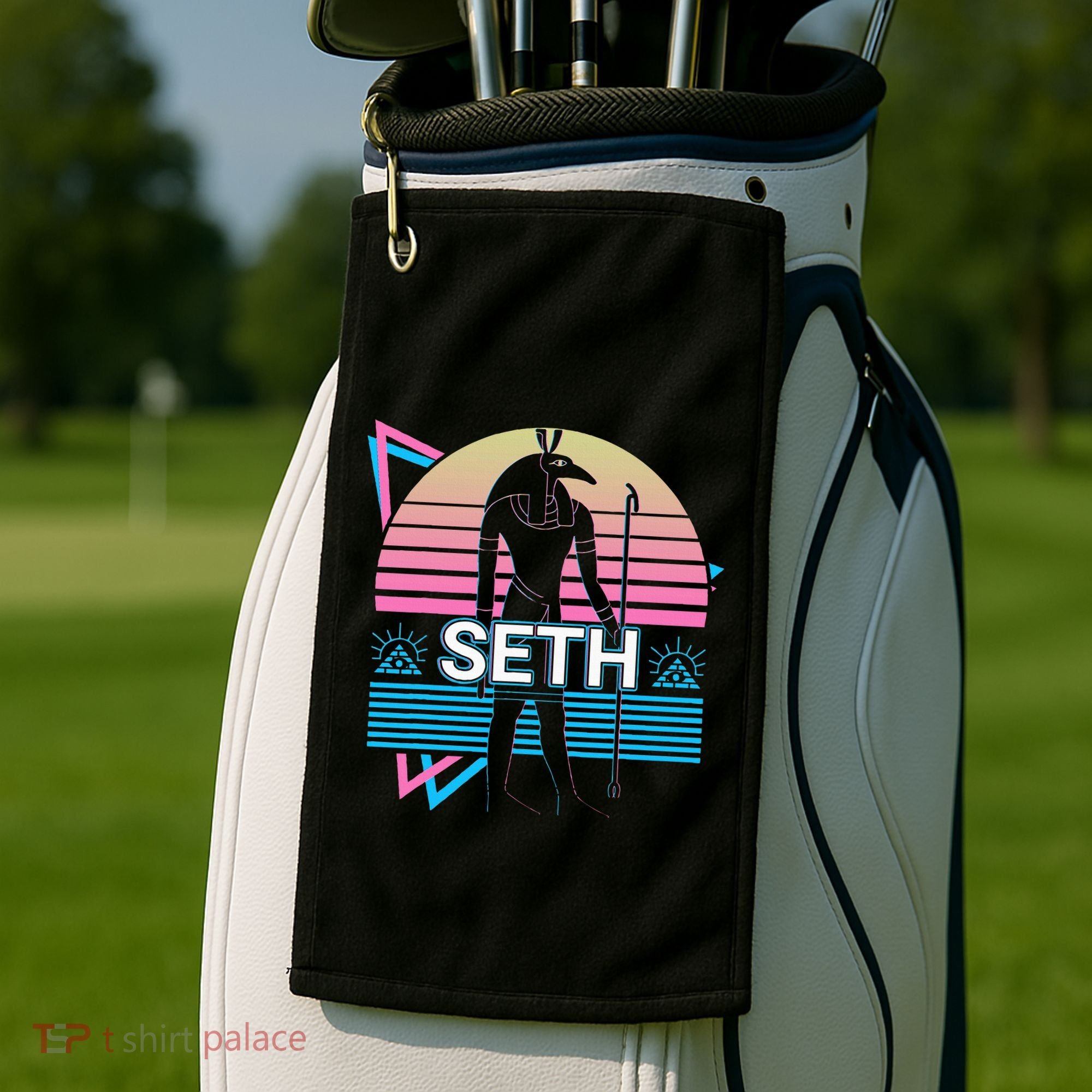 Seth Egyptian God Ancient Egypt Golf Towel