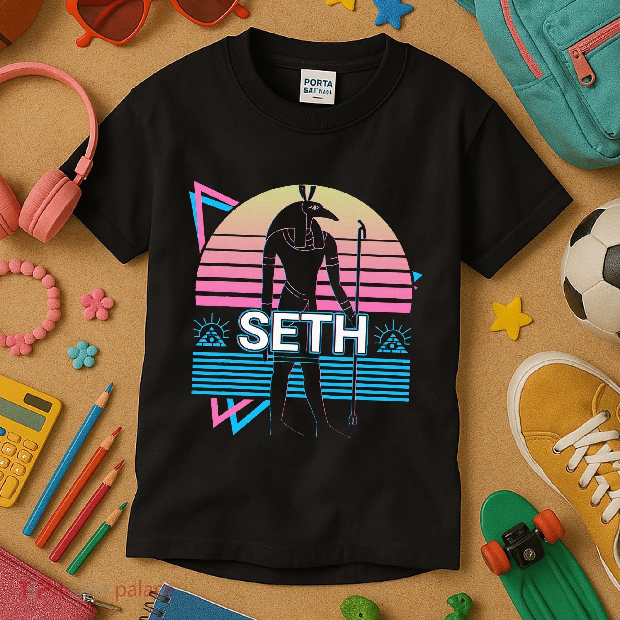 Seth Egyptian God Ancient Egypt Kids T-Shirt