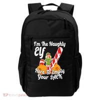 Sexy Elf Here Empty Your Sack Rude Naughty Christmas Candy Gift Backpack thumb 0