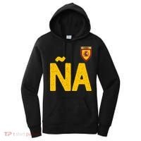 Spain España Human Flag Letter N And A Women's Hoodie thumb 0