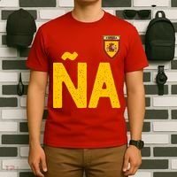 Spain España Human Flag Letter N And A T-Shirt thumb 6