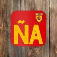 Spain España Human Flag Letter N And A Coaster thumb 0