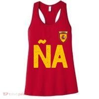 Spain España Human Flag Letter N And A Women's Tank Top thumb 0