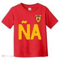 Spain España Human Flag Letter N And A Toddler T-Shirt thumb 0
