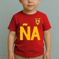 Spain España Human Flag Letter N And A Toddler T-Shirt thumb 2