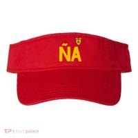 Spain España Human Flag Letter N And A Visor thumb 0