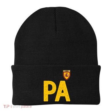 Spain España Human Flag Letter P And A Beanie