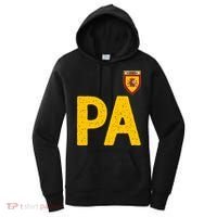 Spain España Human Flag Letter P And A Women's Hoodie thumb 0