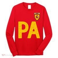 Spain España Human Flag Letter P And A Long Sleeve Shirt thumb 0
