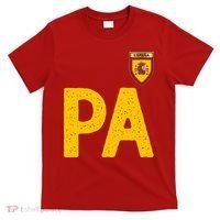 Spain España Human Flag Letter P And A T-Shirt thumb 0
