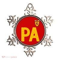 Spain España Human Flag Letter P And A Ornament thumb 0