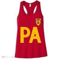 Spain España Human Flag Letter P And A Women's Tank Top thumb 0