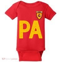 Spain España Human Flag Letter P And A Baby Bodysuit thumb 0