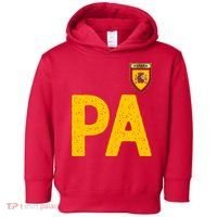 Spain España Human Flag Letter P And A Toddler Hoodie thumb 0