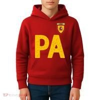 Spain España Human Flag Letter P And A Kids Hoodie thumb 4
