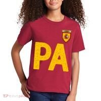 Spain España Human Flag Letter P And A Kids T-Shirt thumb 2
