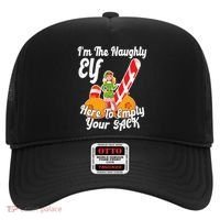 Sexy Elf Here Empty Your Sack Rude Naughty Christmas Candy Funny Gift Hat thumb 0