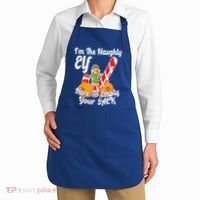 Sexy Elf Here Empty Your Sack Rude Naughty Christmas Candy Funny Gift Apron thumb 2