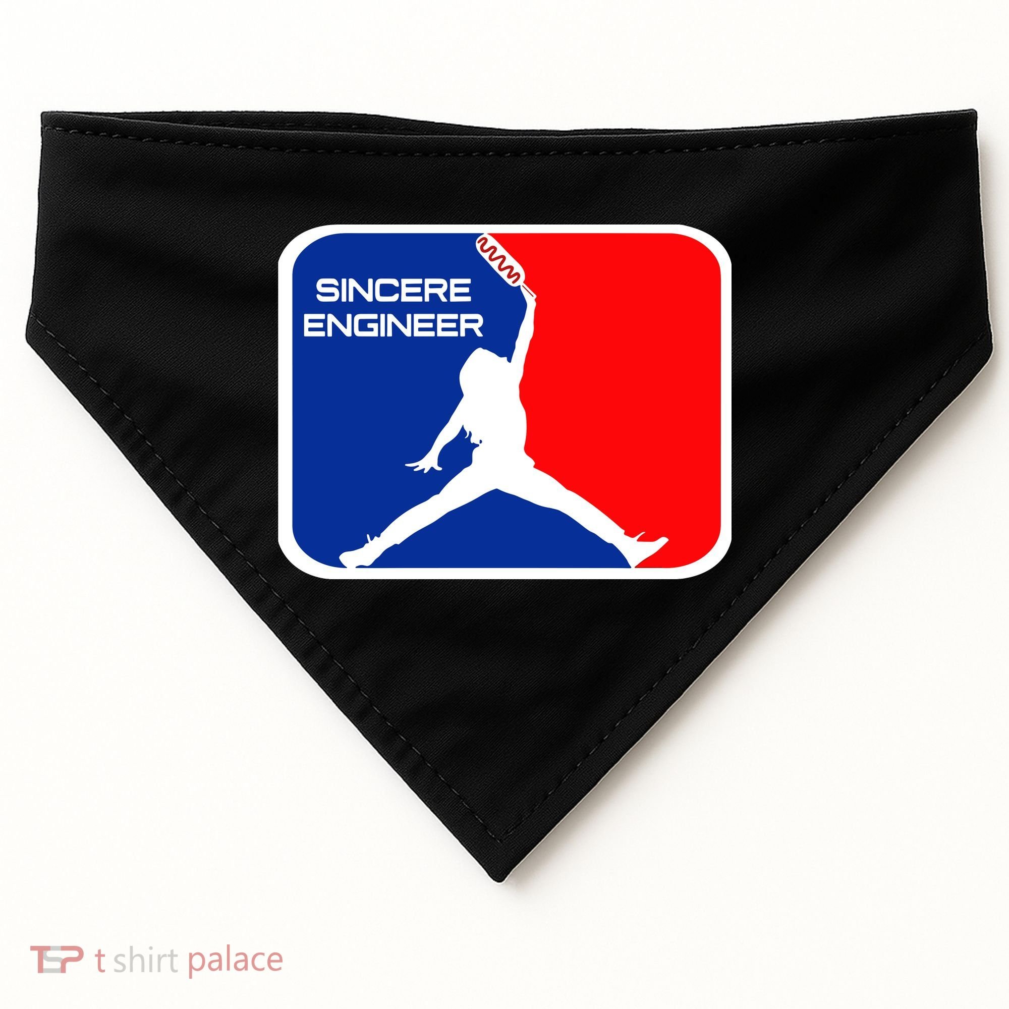 Sincere Engineer Hair Jorndog USA-Made Doggie Bandana