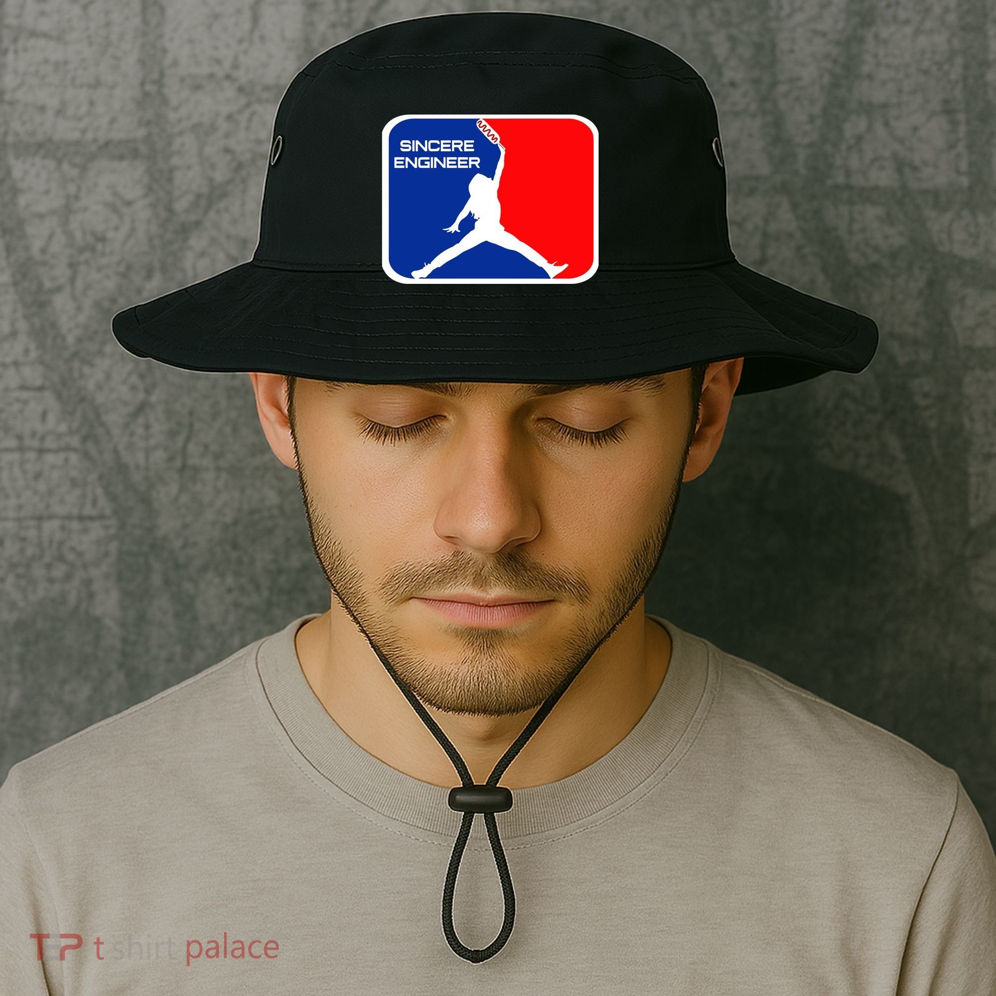 Sincere Engineer Hair Jorndog Bucket Hat