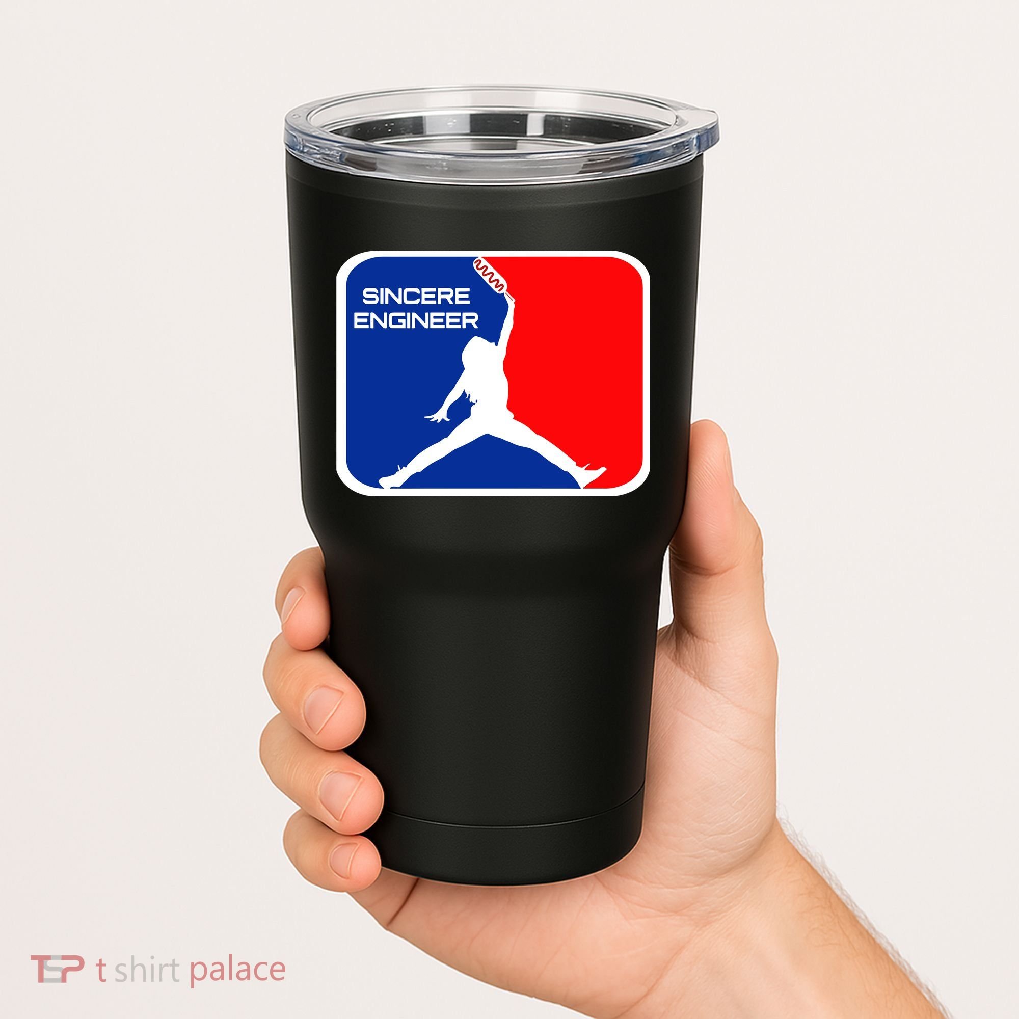 Sincere Engineer Hair Jorndog Tumbler