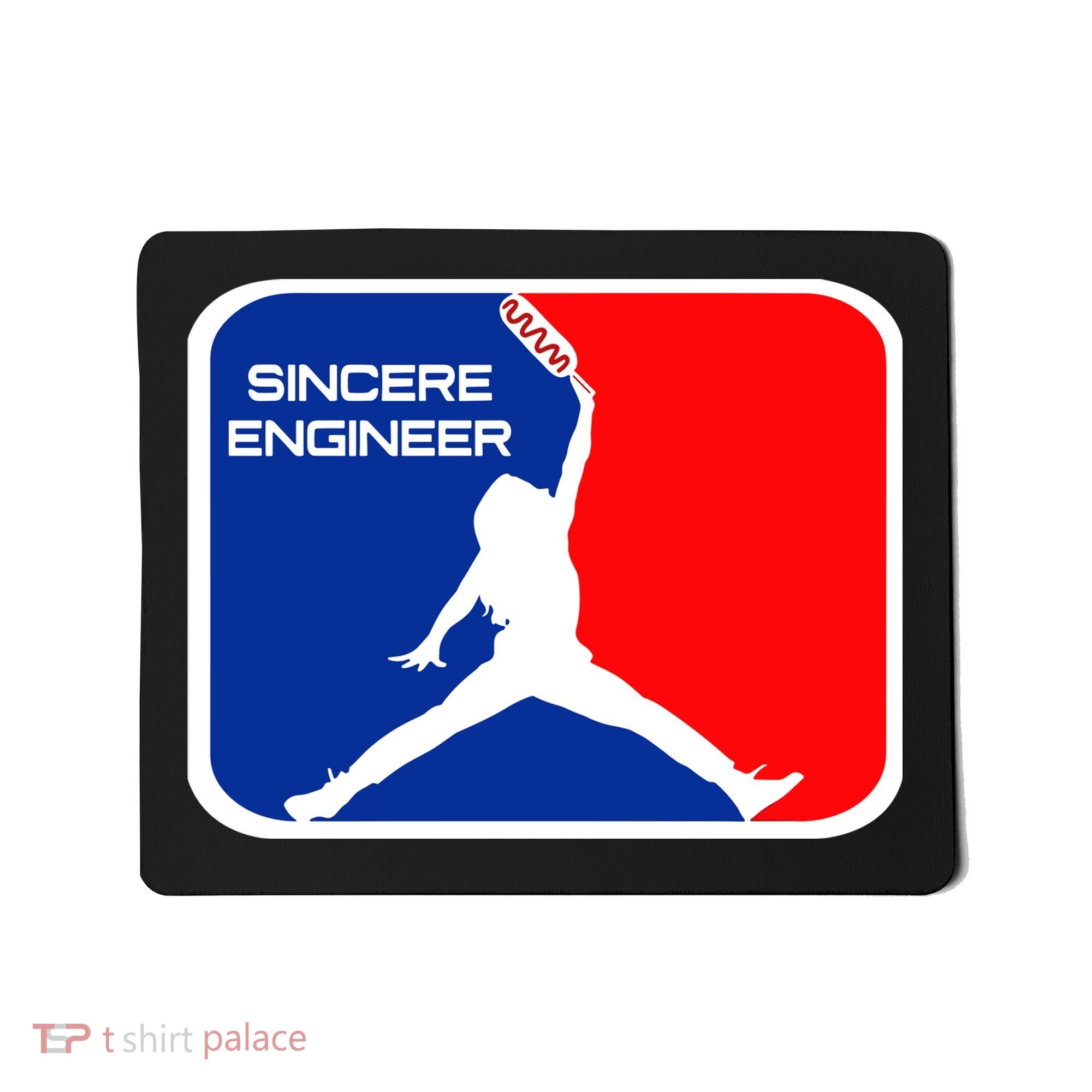 Sincere Engineer Hair Jorndog Mousepad