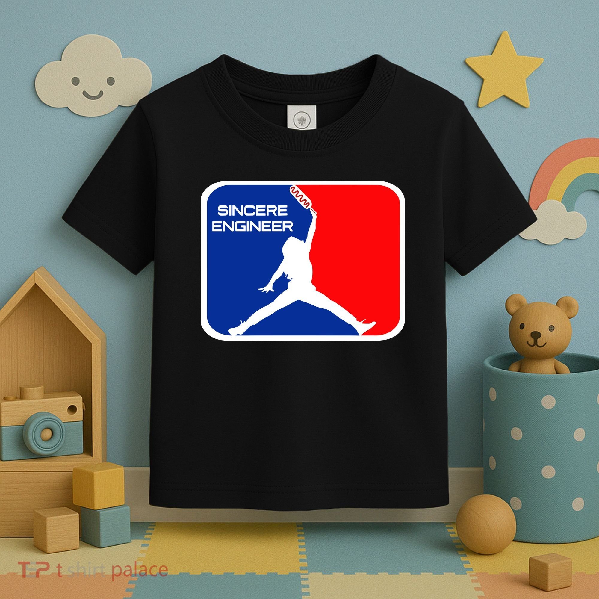Sincere Engineer Hair Jorndog Toddler T-Shirt