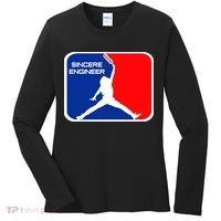 Sincere Engineer Hair Jorndog Women's Long Sleeve Shirt thumb 0