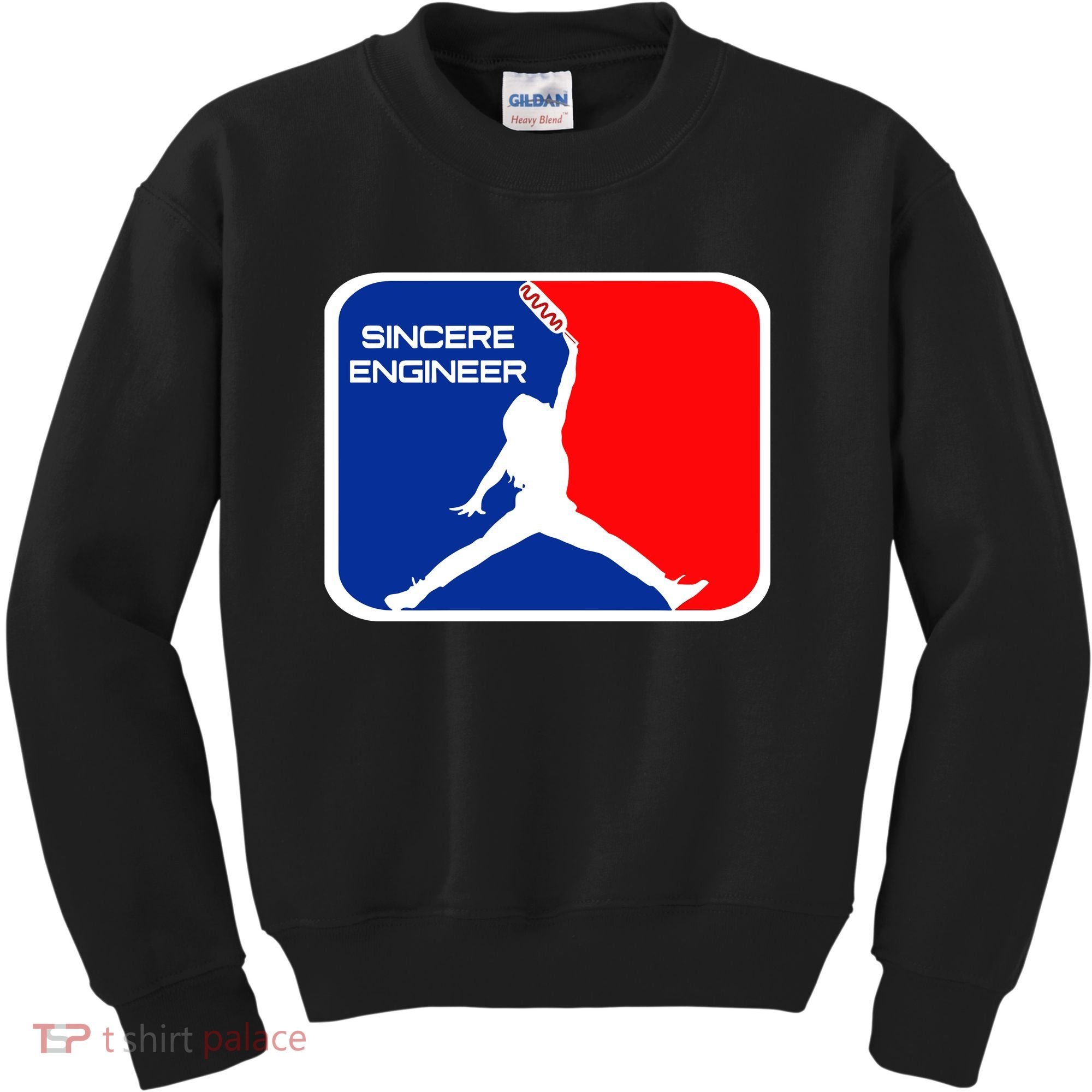 Sincere Engineer Hair Jorndog Kids Sweatshirt