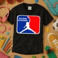 Sincere Engineer Hair Jorndog Kids T-Shirt thumb 3