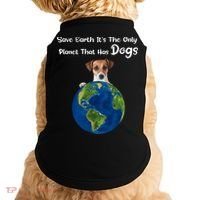 Save Earth Its The Only Planet That Has Dogs Earth Day Gift Doggie Tank thumb 0