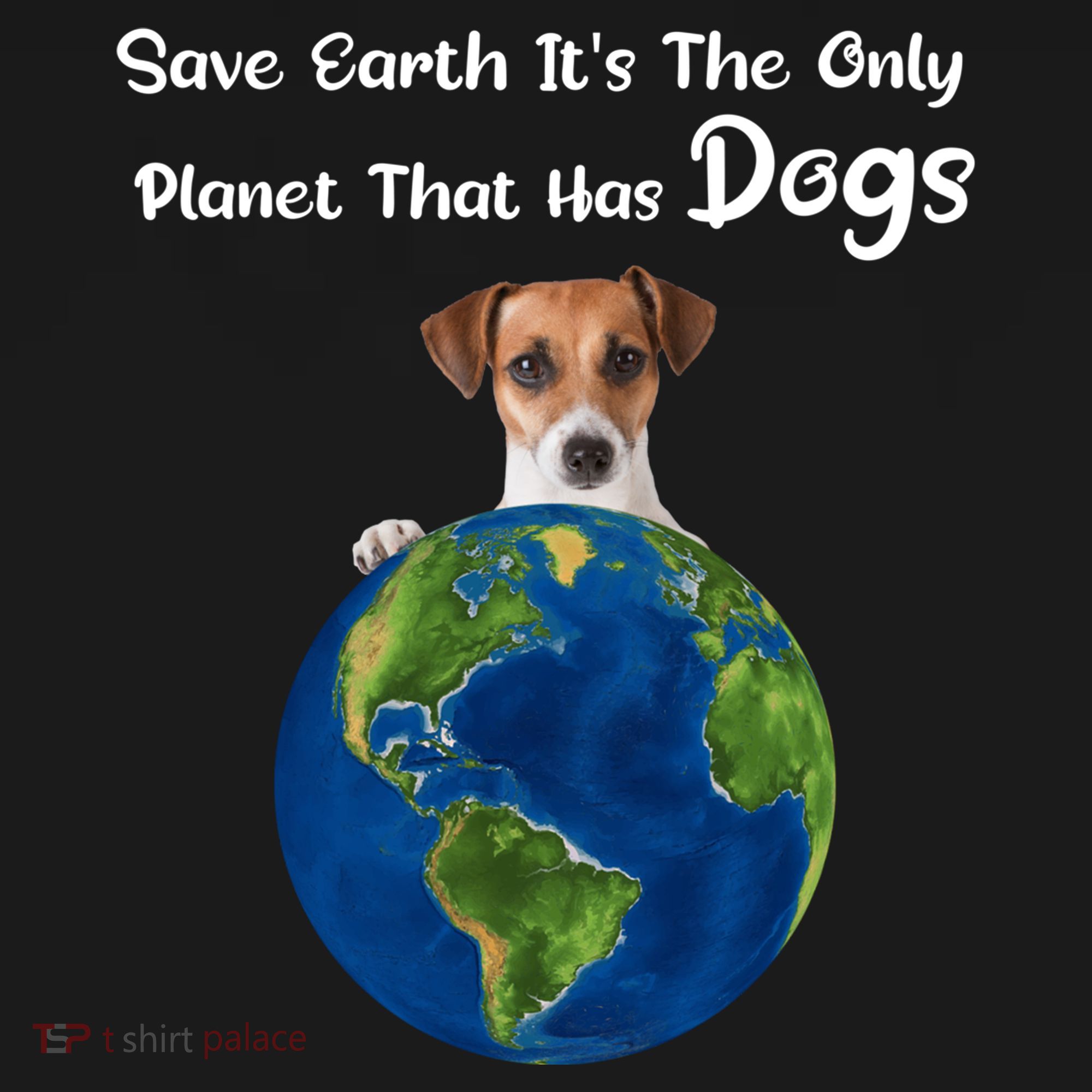 Save Earth Its The Only Planet That Has Dogs Earth Day Gift Ornament