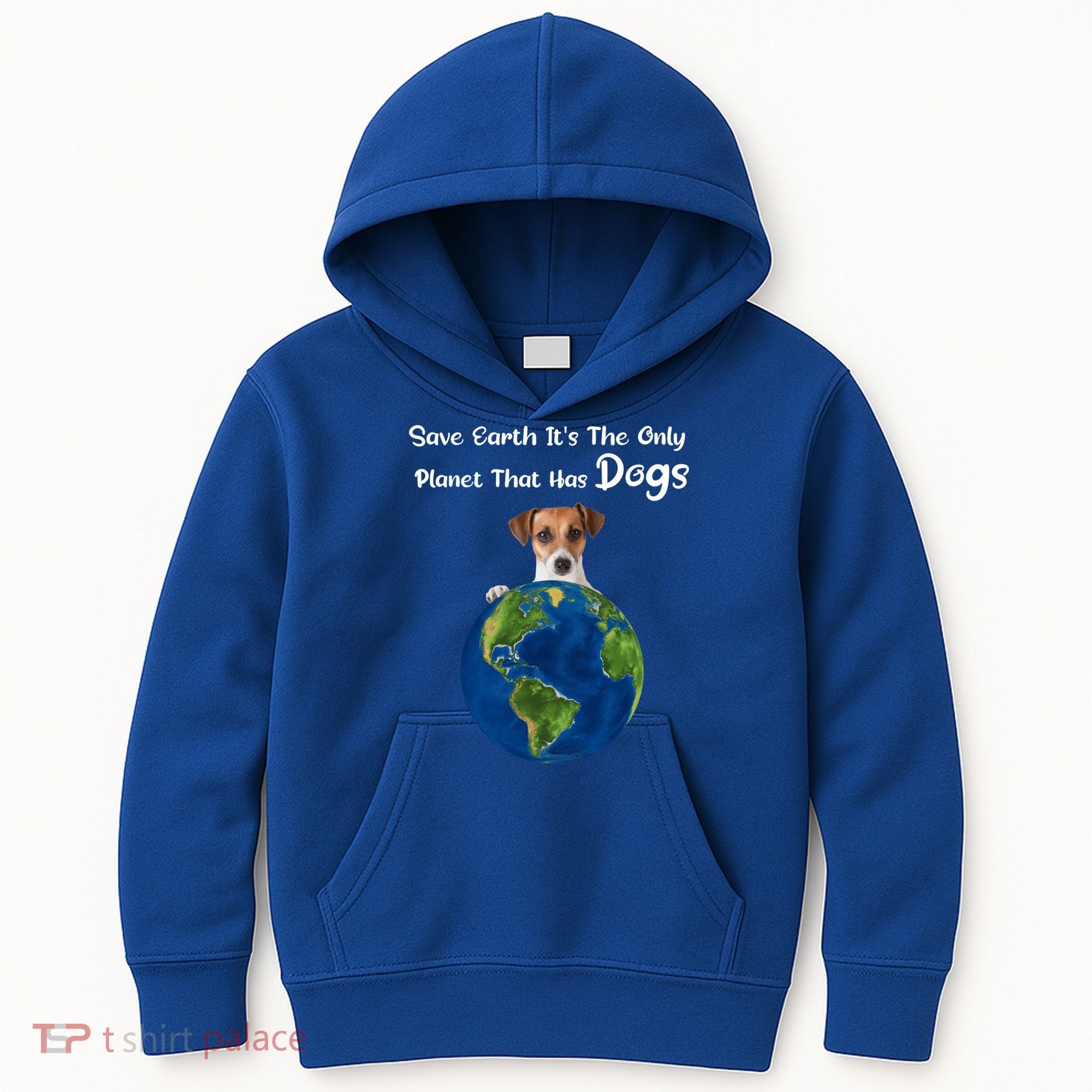 Save Earth Its The Only Planet That Has Dogs Earth Day Gift Kids Hoodie
