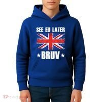 See Eu Later Europe Brexit England Uk United Kingdom Gift Kids Hoodie thumb 4