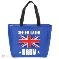See Eu Later Europe Brexit England Uk United Kingdom Gift Tote Bag thumb 0