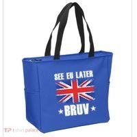 See Eu Later Europe Brexit England Uk United Kingdom Gift Tote Bag thumb 2