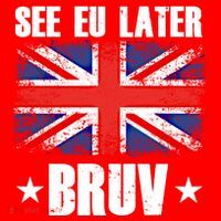 See Eu Later Europe Brexit England Uk United Kingdom Gift Santa Hat thumb 1