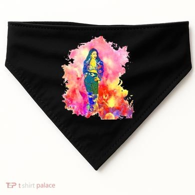 Selenas Quintanilla Watercolor USA-Made Doggie Bandana