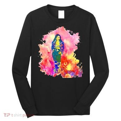 Selenas Quintanilla Watercolor Long Sleeve Shirt