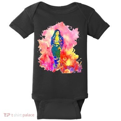 Selenas Quintanilla Watercolor Baby Bodysuit