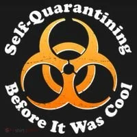 Self Quarantining Before It Was Cool Biohazard Doggie Tank thumb 4